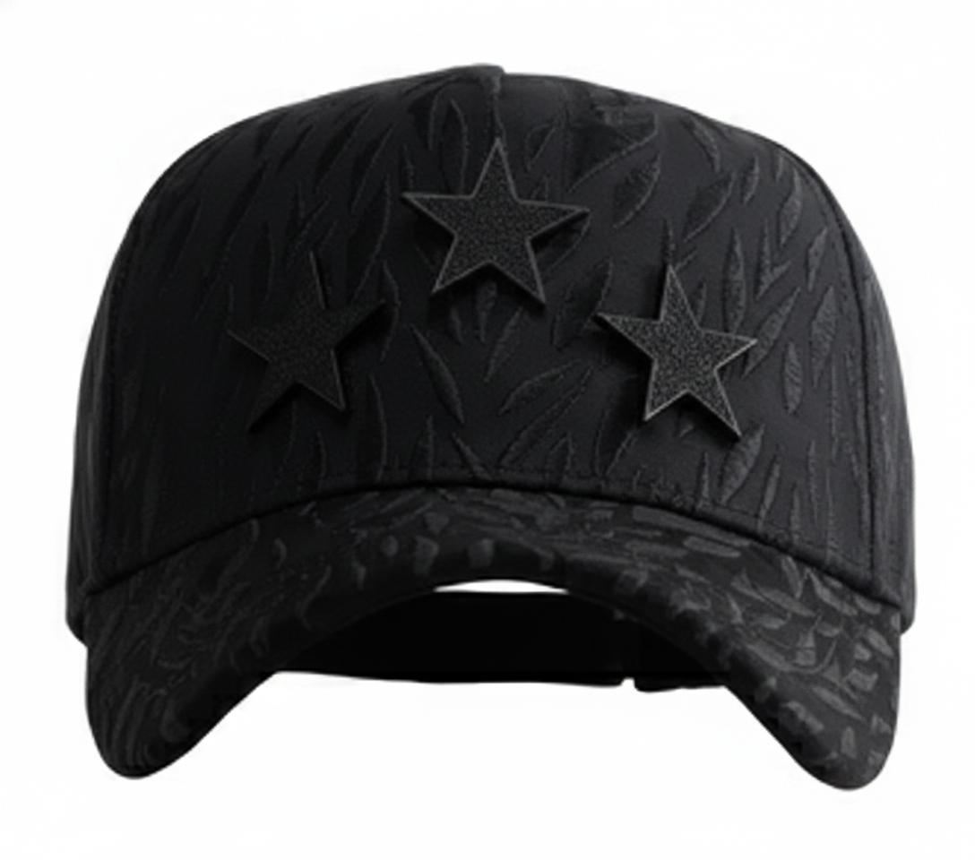 Barbas Hats X Natanael Cano Rockstar Total Black