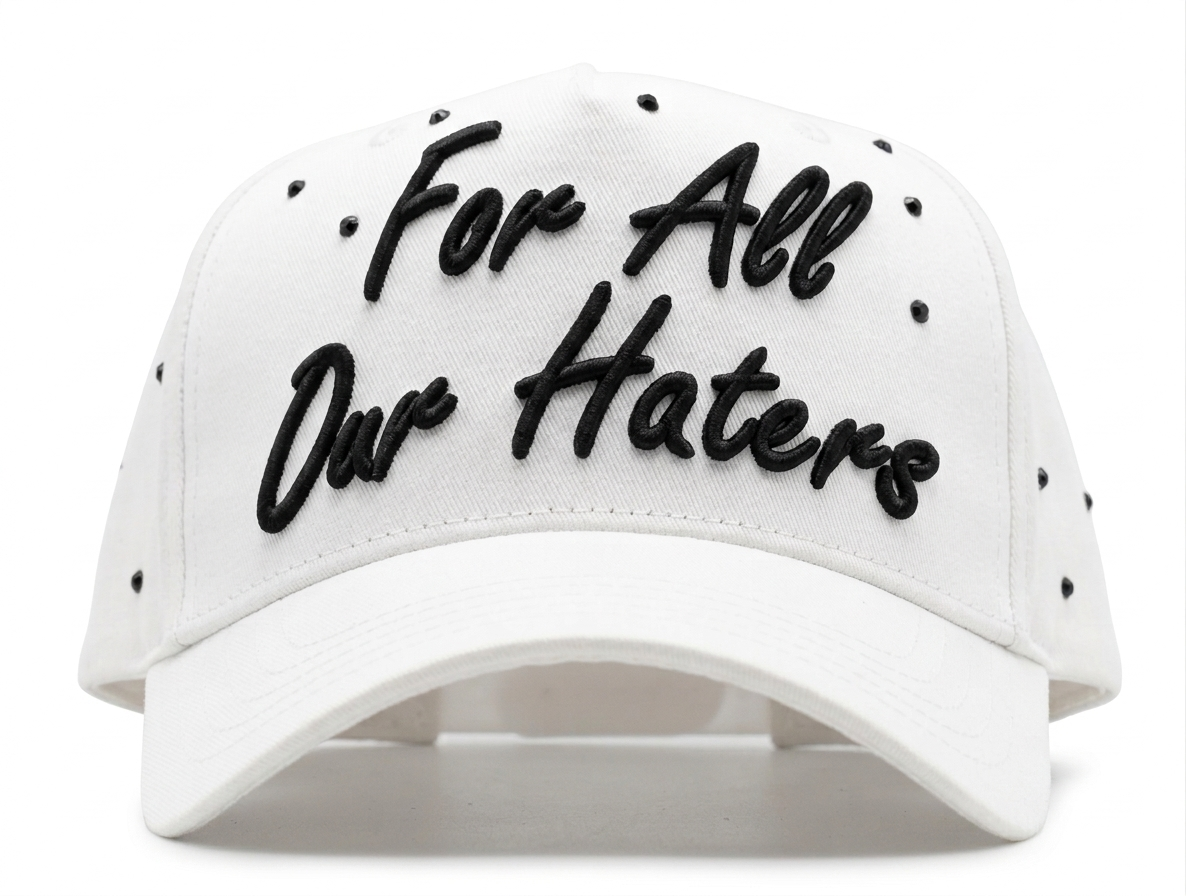 Dandy Hats X Tombochio For All Our Haters Total White