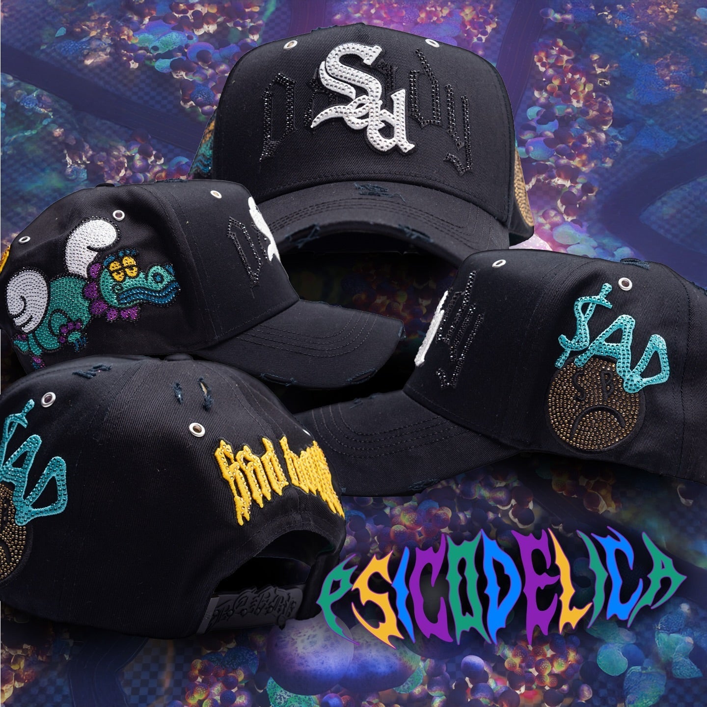 Dandy Hats X Junior H Psicodelica