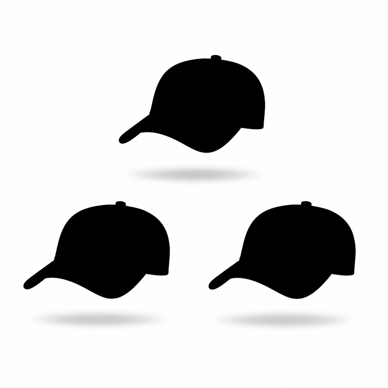 3 HATS PREMIUM (3 Hats, 1 DustBag, 3 Clips)