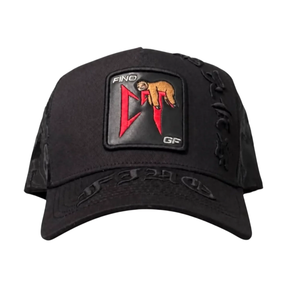 Gallo Fino X Natanael Cano CT Sloth Black Trucker (Only Hat)
