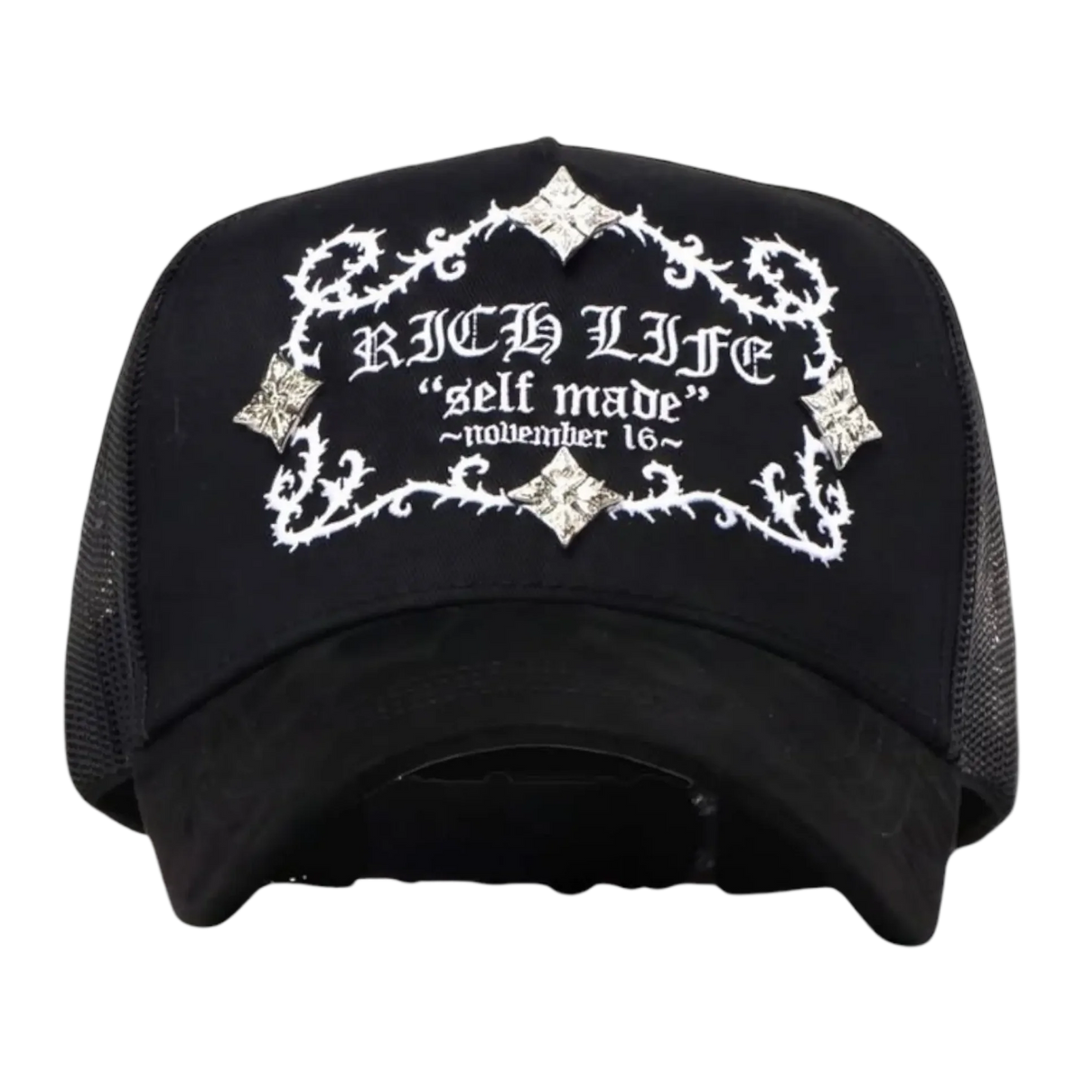 Barbas Hats X Rico O Muerto Rich Life Black (Only Hat)
