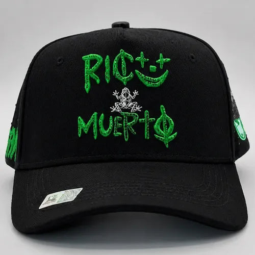 Nijayote Hats Rico O Muerto Verde (Only Hat)