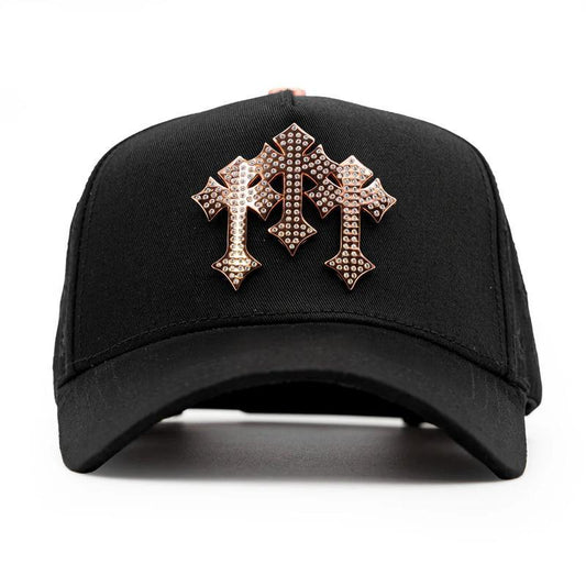 Barbas Hats Chrome I Rose Gold