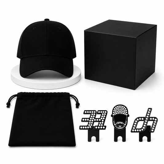 HAT FULL SET PREMIUM (1 Hat, 1 Box, 1 DustBag, 1 Clip)