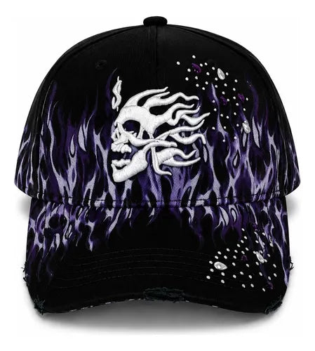 Cashed Out Purple Flame (Only Hat)