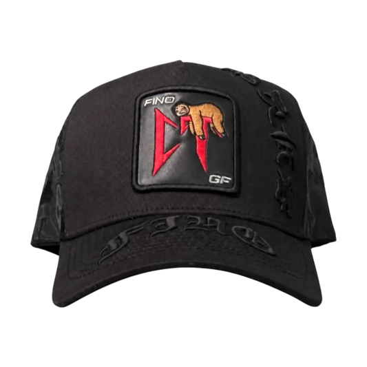 Gallo Fino X Natanael Cano CT Sloth Black Trucker (Only Hat)