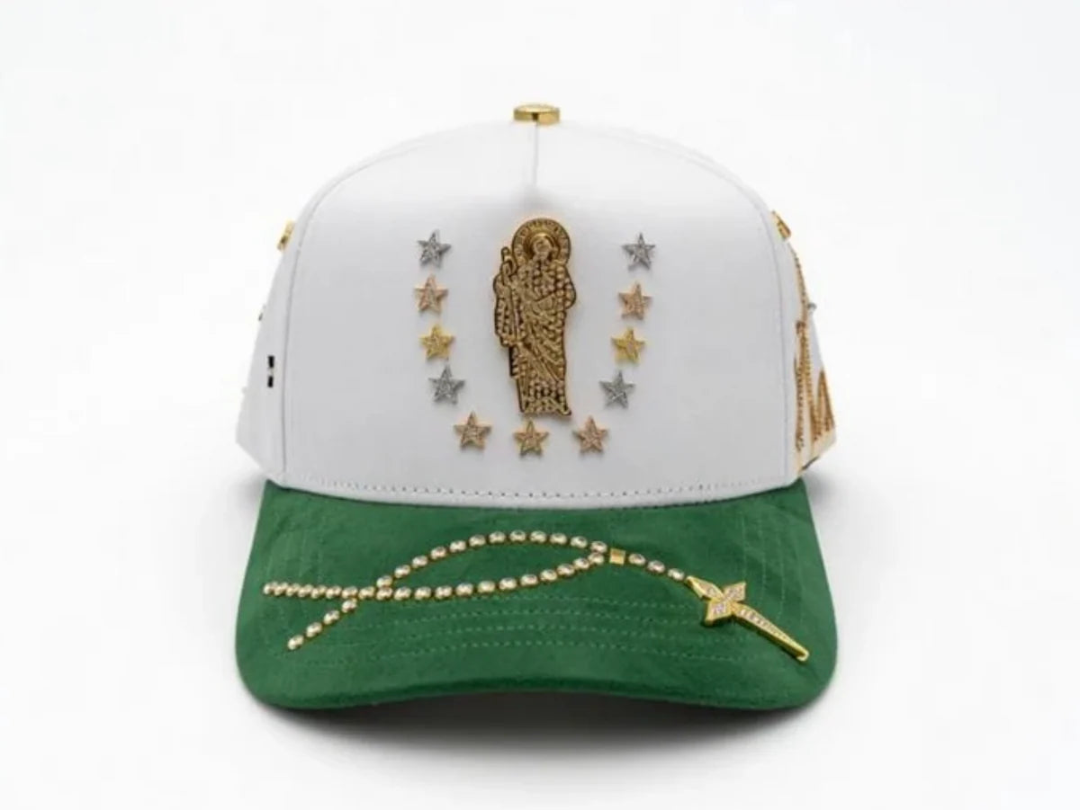 Bigg Boss San Judas Gold Star White With Green (Only Hat)
