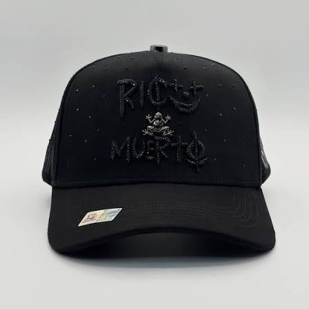 Nijayote Hats Rico O Muerto Total Black (Only Hat)