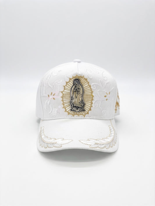 Mexico Virgen De Guadalupe (Blanco) (Only Hat)
